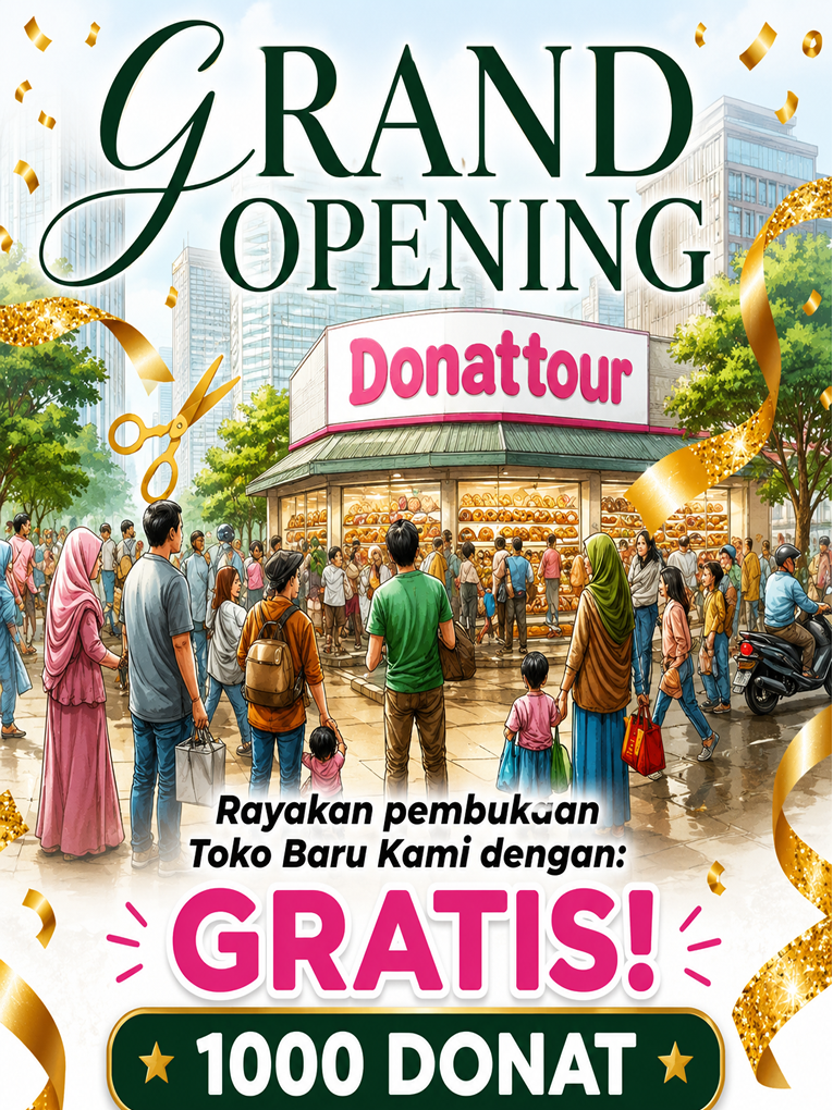 Pembukaan Toko Pusat